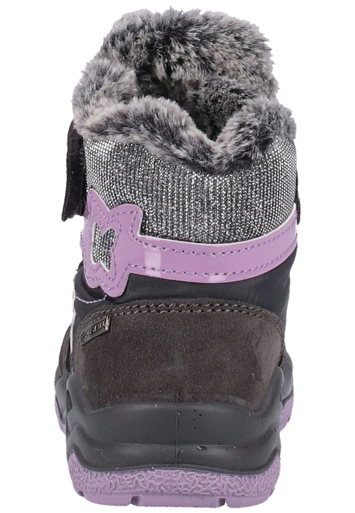 Primigi Stiefel Leder Dunkelgrau Warmfutter