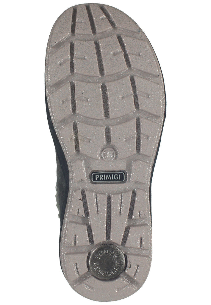Primigi Stiefel Leder Grau Warmfutter