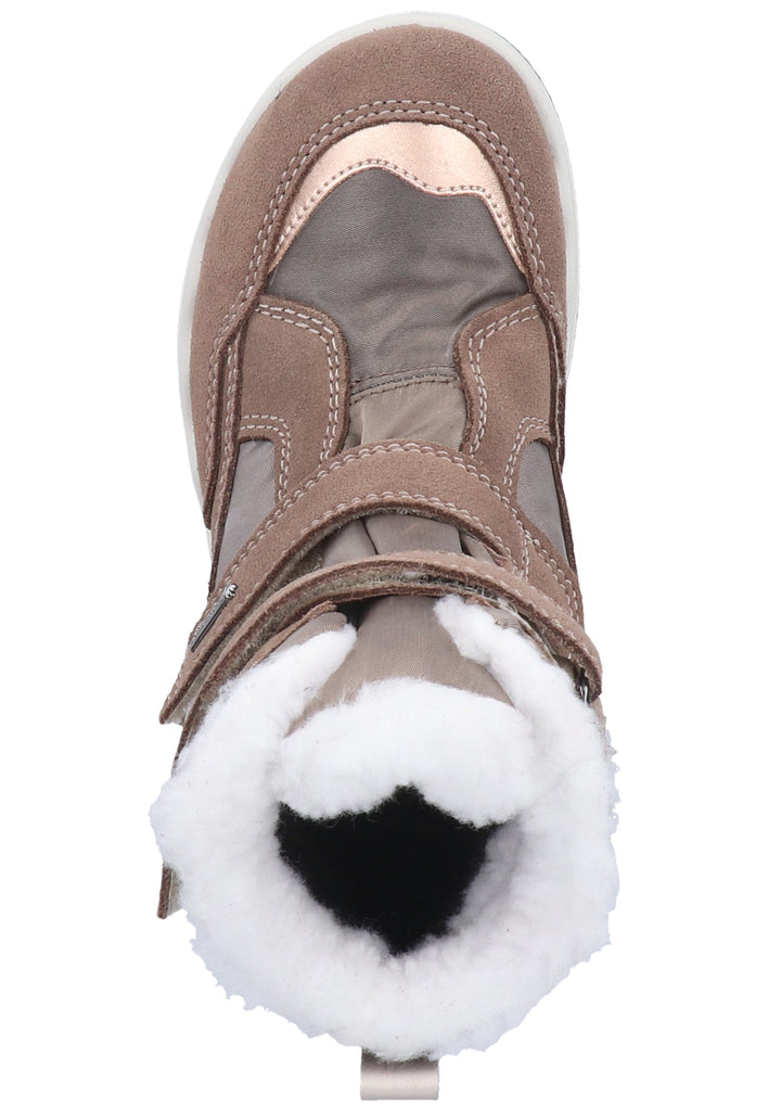 Primigi Stiefel Leder Grau Warmfutter