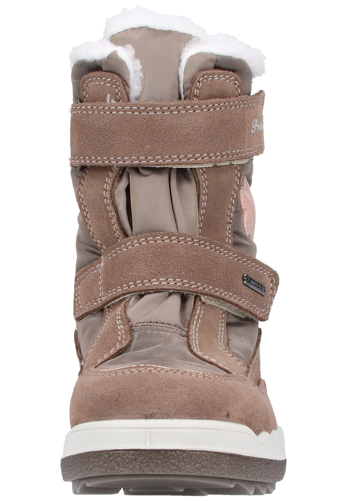 Primigi Stiefel Leder Grau Warmfutter