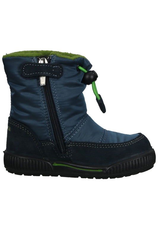 Primigi Stiefel Leder Navy Warmfutter