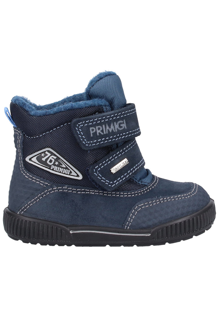 Primigi Stiefel Leder Navy Warmfutter