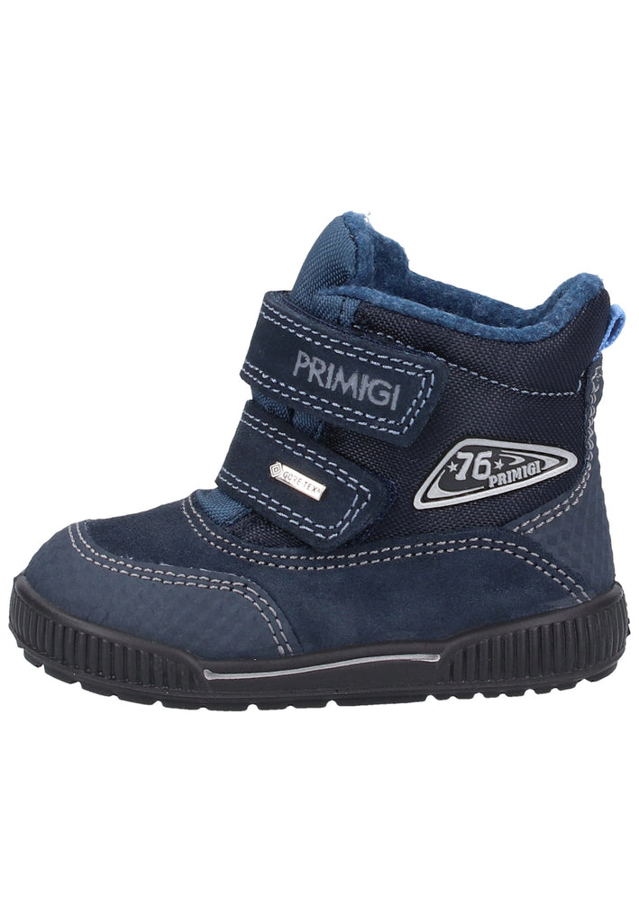 Primigi Stiefel Leder Navy Warmfutter
