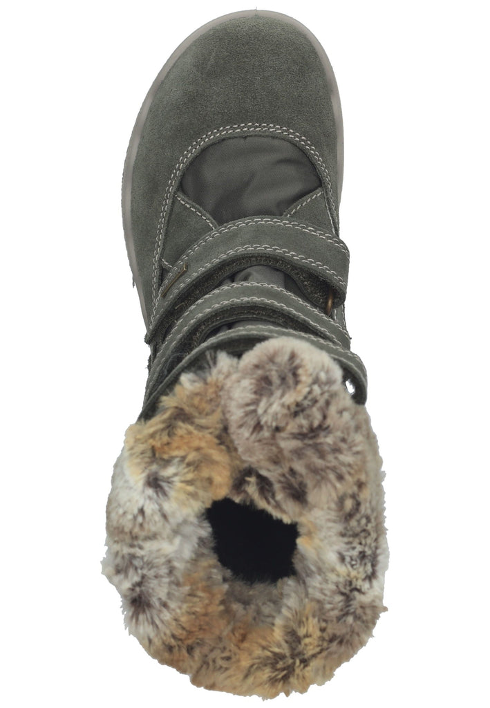 Primigi Stiefel Leder Oliv Warmfutter