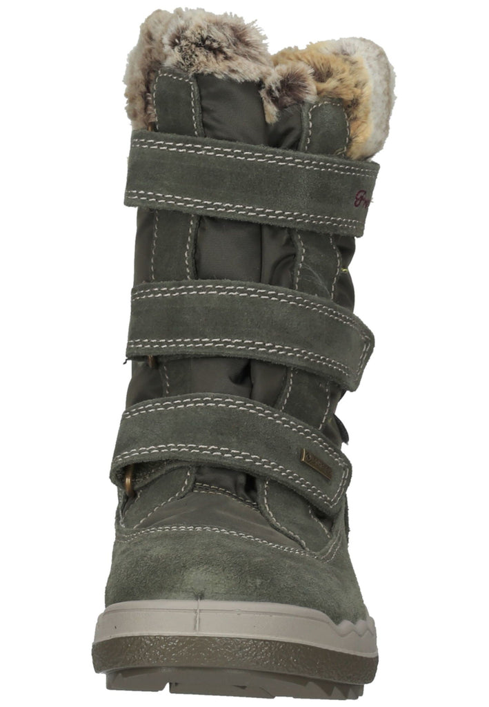 Primigi Stiefel Leder Oliv Warmfutter