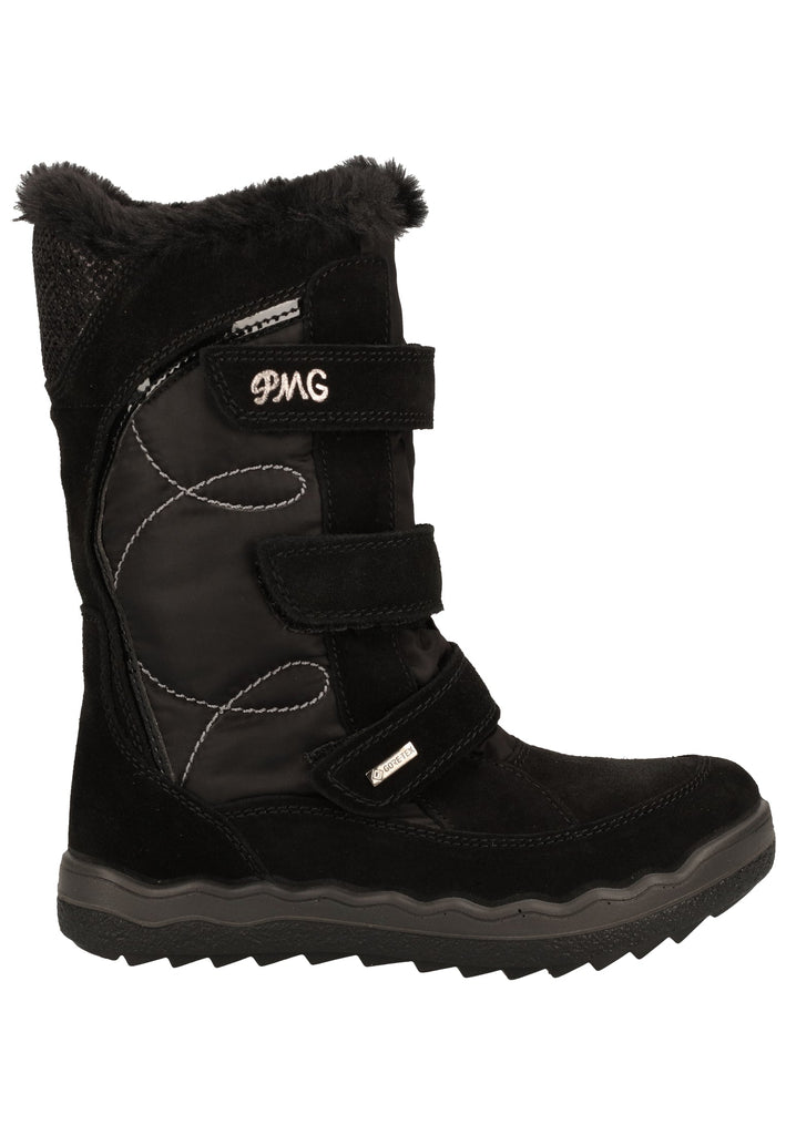 Primigi Stiefel Leder Schwarz Warmfutter