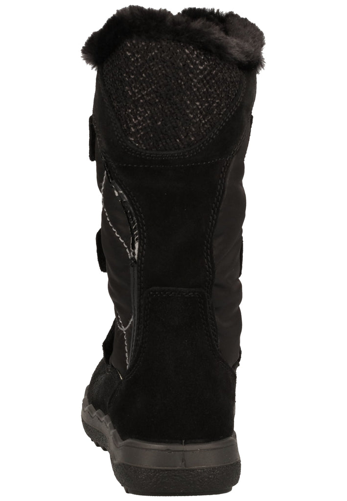 Primigi Stiefel Leder Schwarz Warmfutter