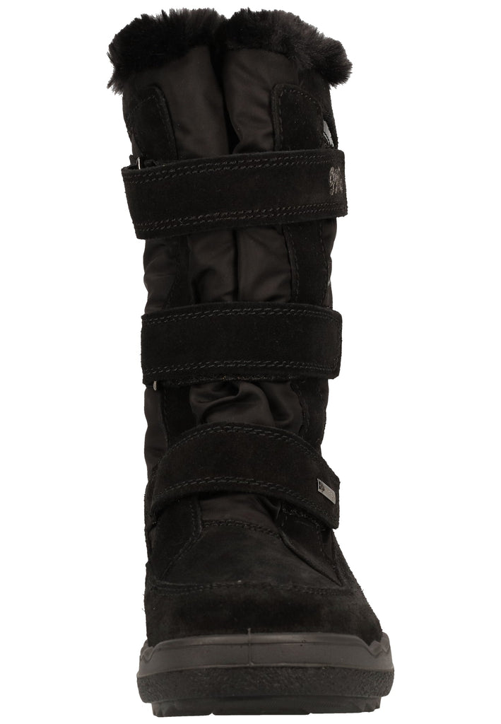 Primigi Stiefel Leder Schwarz Warmfutter