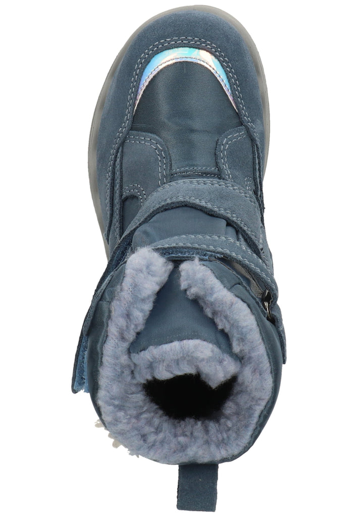 Primigi Stiefel Leder/Textil Azur Warmfutter