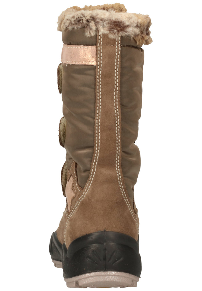 Primigi Stiefel Leder/Textil Beige Warmfutter