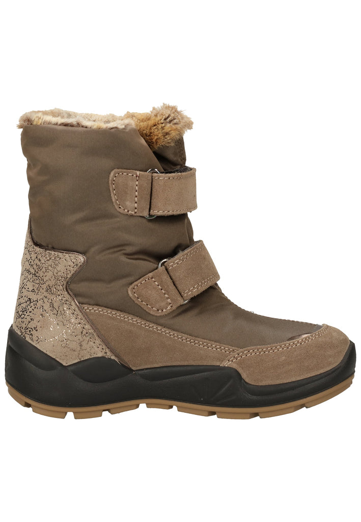 Primigi Stiefel Leder/Textil Beige Warmfutter