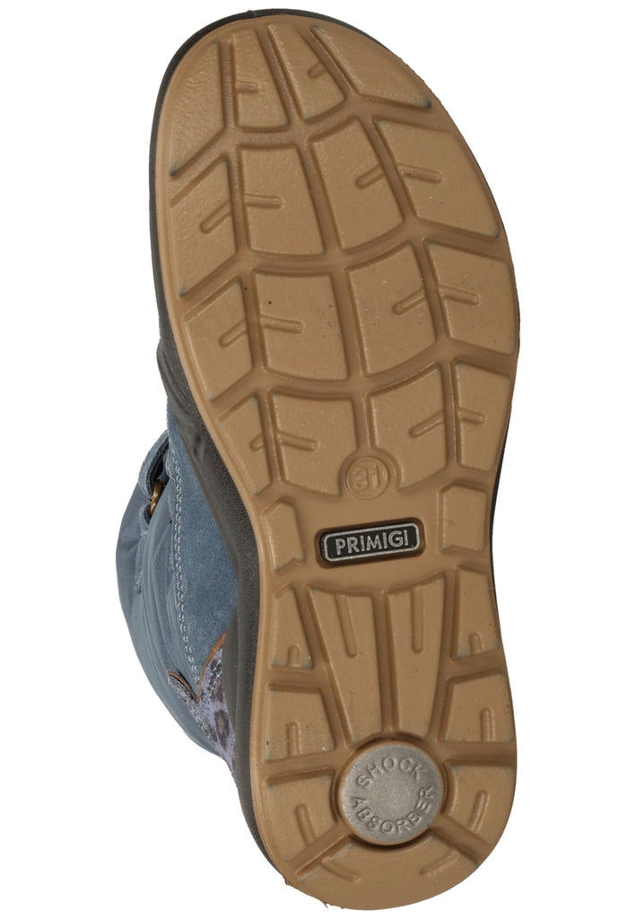 Primigi Stiefel Leder/Textil Blau Warmfutter