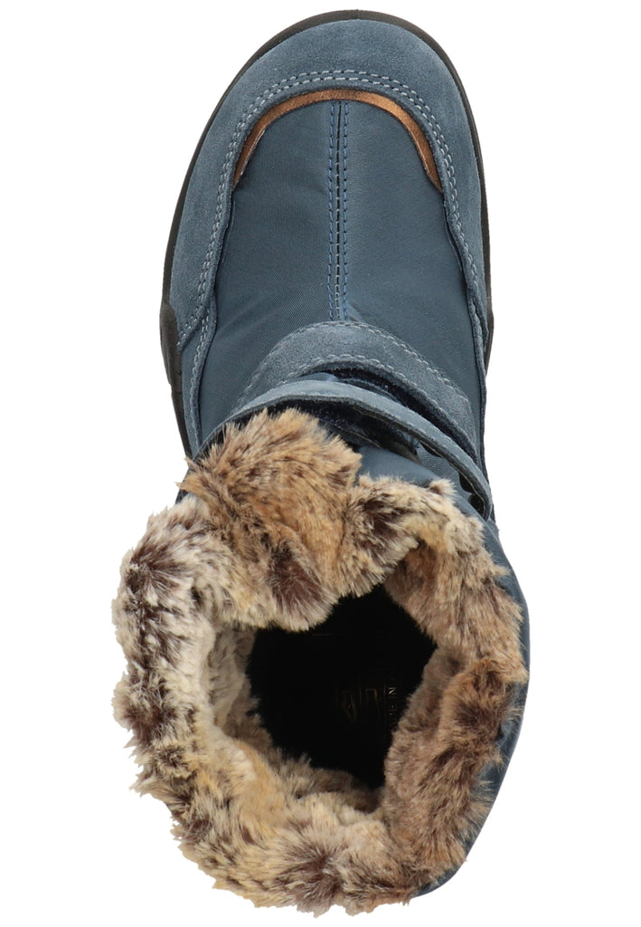 Primigi Stiefel Leder/Textil Blau Warmfutter