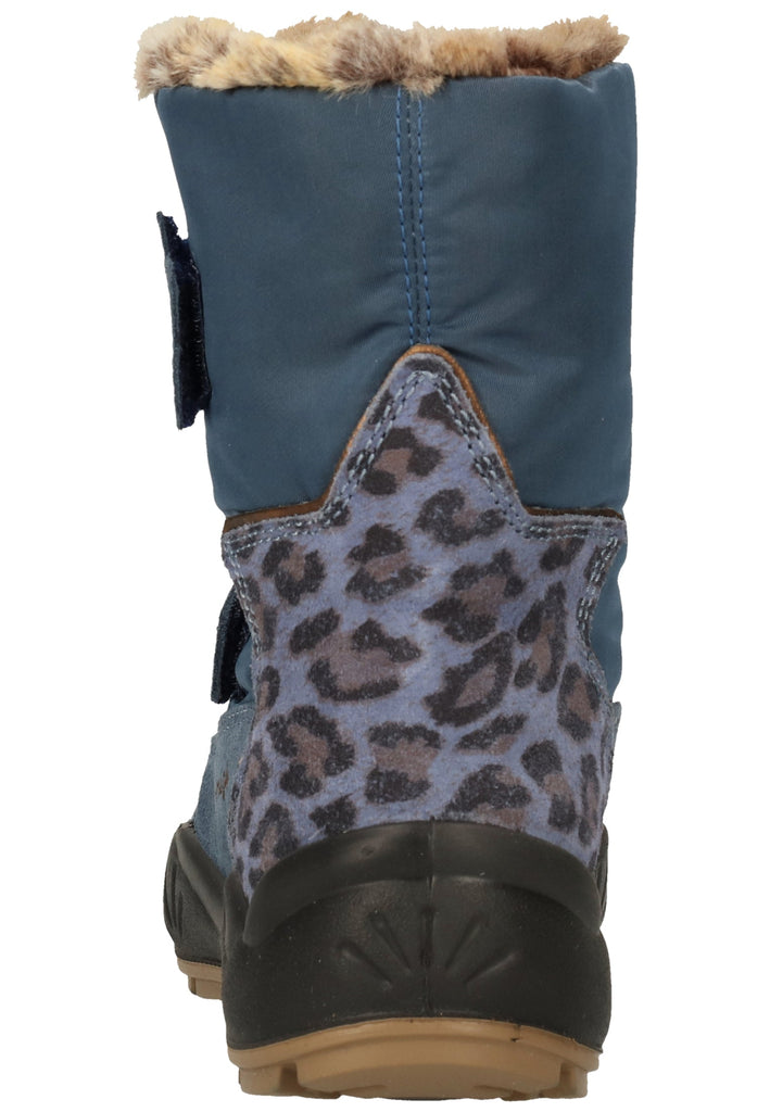 Primigi Stiefel Leder/Textil Blau Warmfutter
