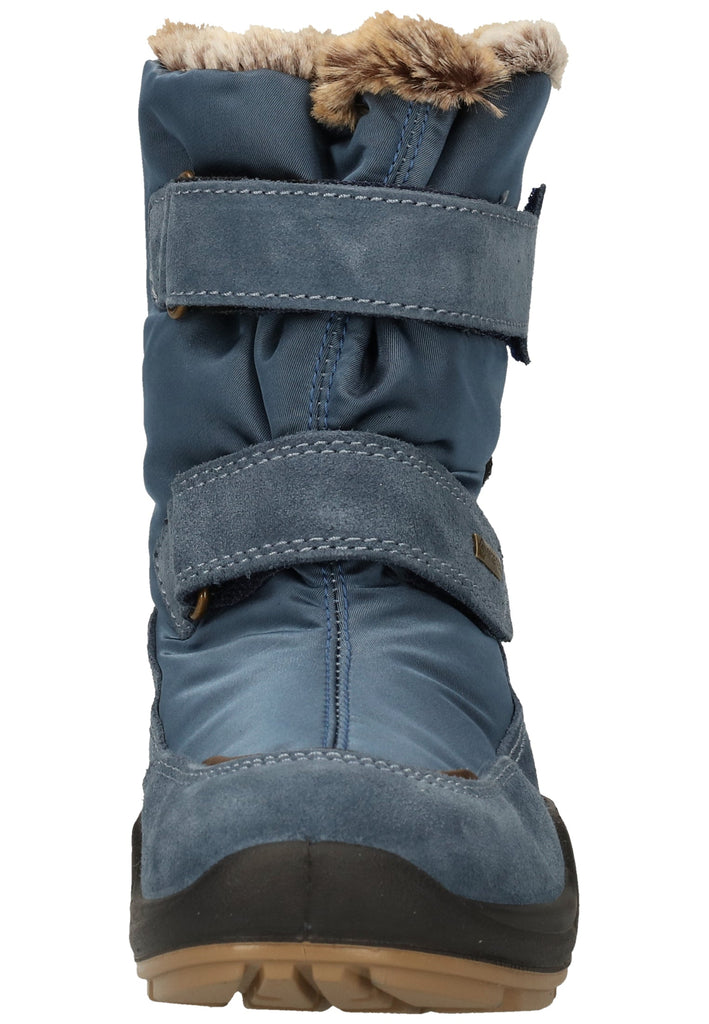 Primigi Stiefel Leder/Textil Blau Warmfutter