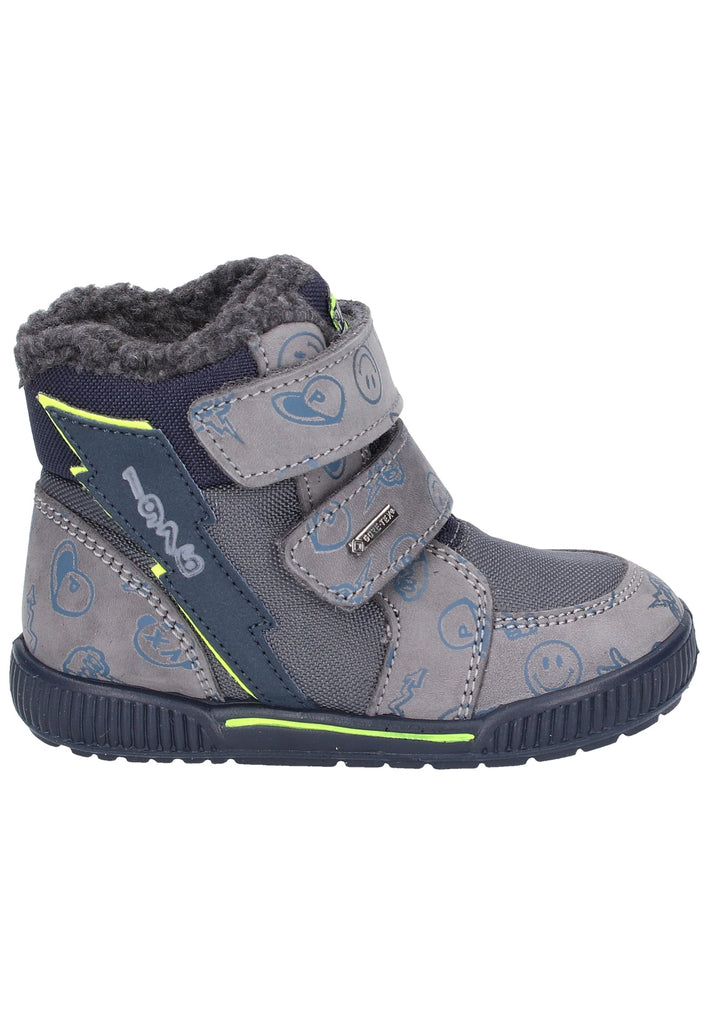 Primigi Stiefel Leder/Textil Grau