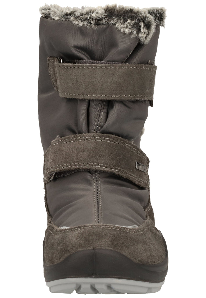 Primigi Stiefel Leder/Textil Grau Warmfutter