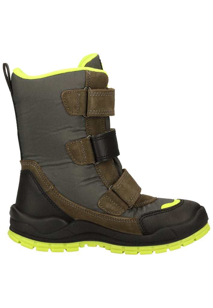 Primigi Stiefel Leder/Textil Grau Warmfutter