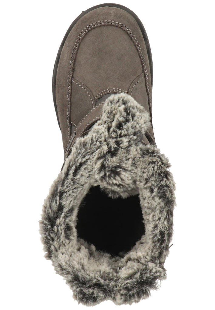 Primigi Stiefel Leder/Textil Grau Warmfutter