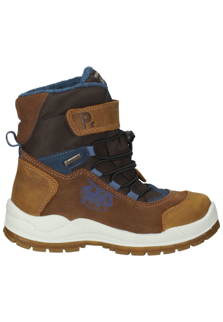 Primigi Stiefel Leder/Textil Moro Warmfutter