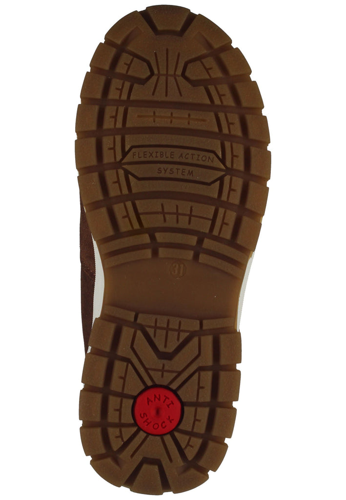 Primigi Stiefel Leder/Textil Moro Warmfutter