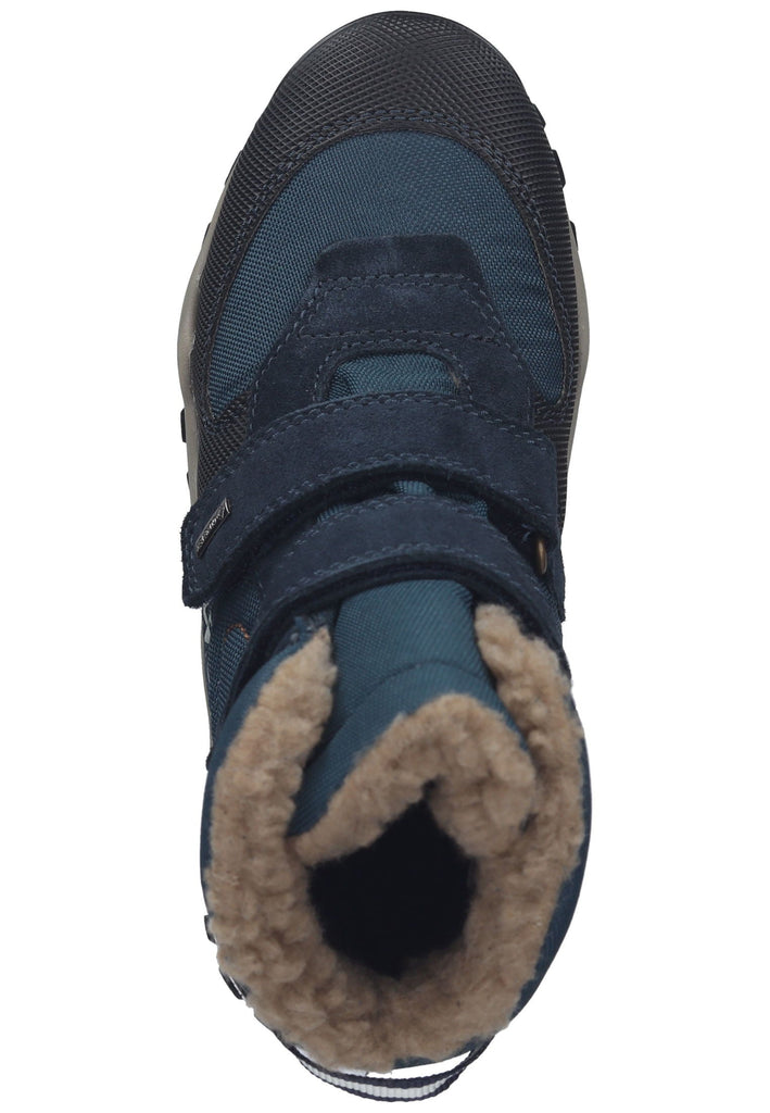 Primigi Stiefel Leder/Textil Navy Warmfutter