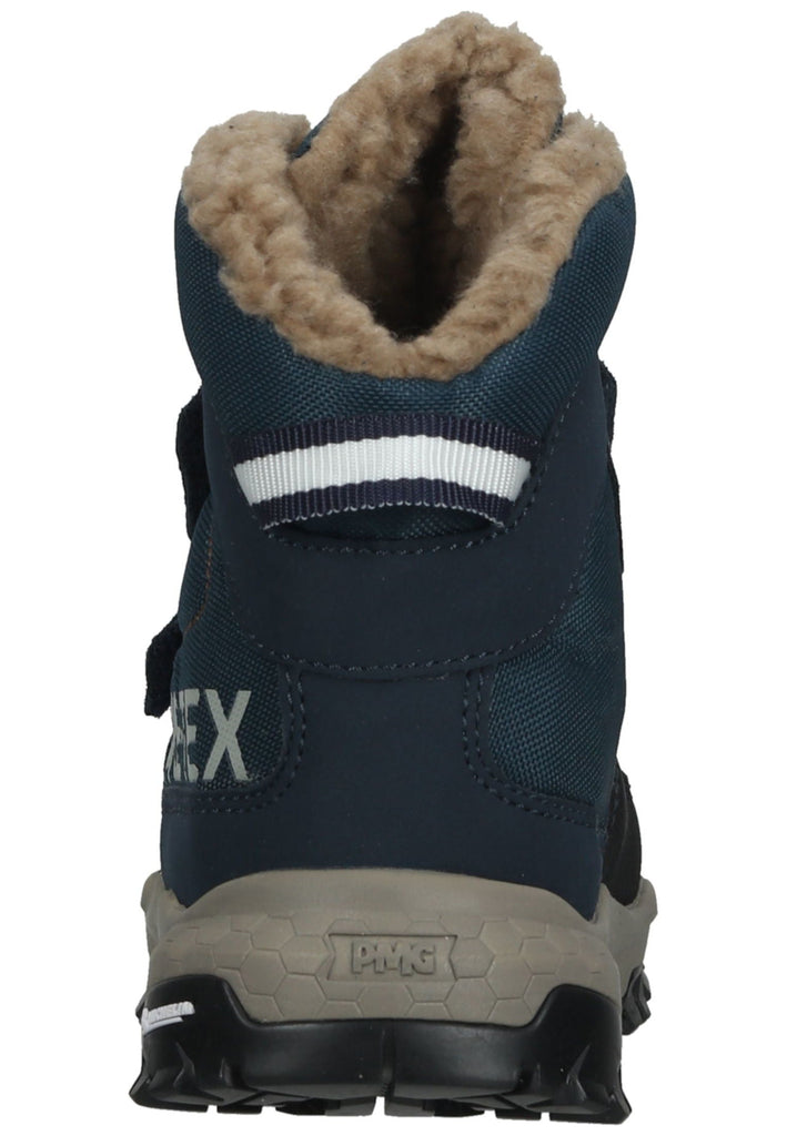 Primigi Stiefel Leder/Textil Navy Warmfutter