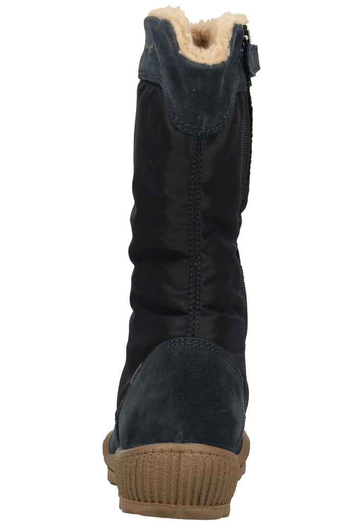 Primigi Stiefel Leder/Textil Navy Warmfutter