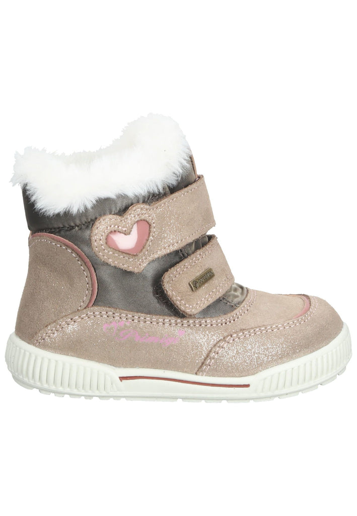 Primigi Stiefel Leder/Textil Rosa Warmfutter