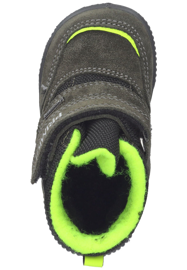 Primigi Stiefel Leder/Textil Schwarz/Blau Warmfutter