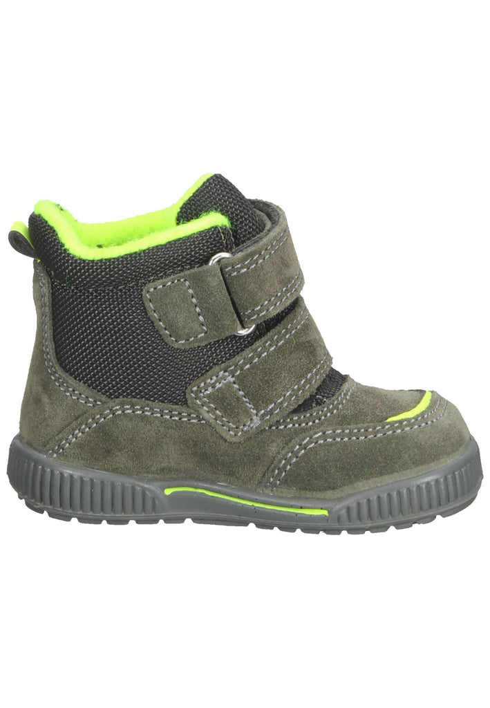 Primigi Stiefel Leder/Textil Schwarz/Blau Warmfutter