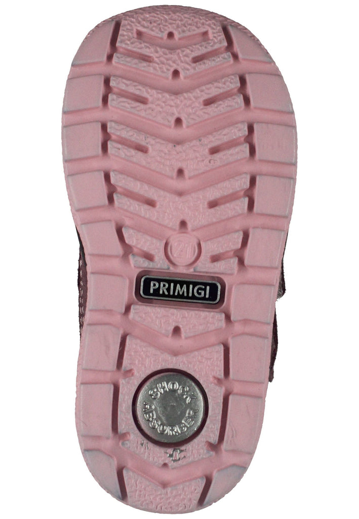 Primigi Stiefel Leder/Textil Violett/Rosa Warmfutter