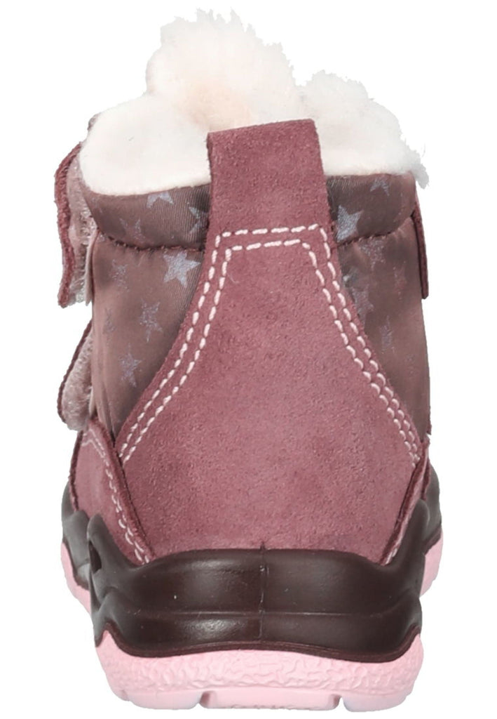 Primigi Stiefel Leder/Textil Violett/Rosa Warmfutter