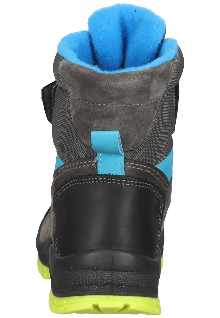 Primigi Stiefelette Leder Dunkelgrau Warmfutter