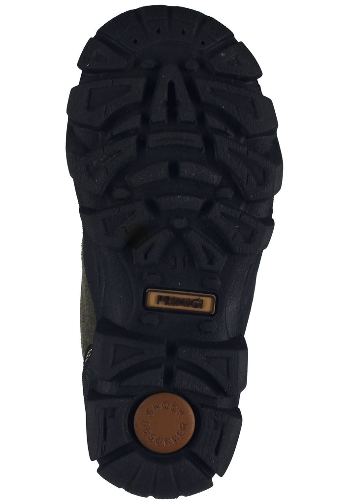 Primigi Stiefelette Leder Grau/Orange