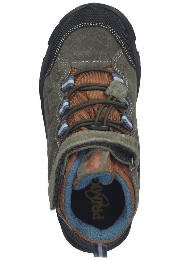 Primigi Stiefelette Leder Grau/Orange