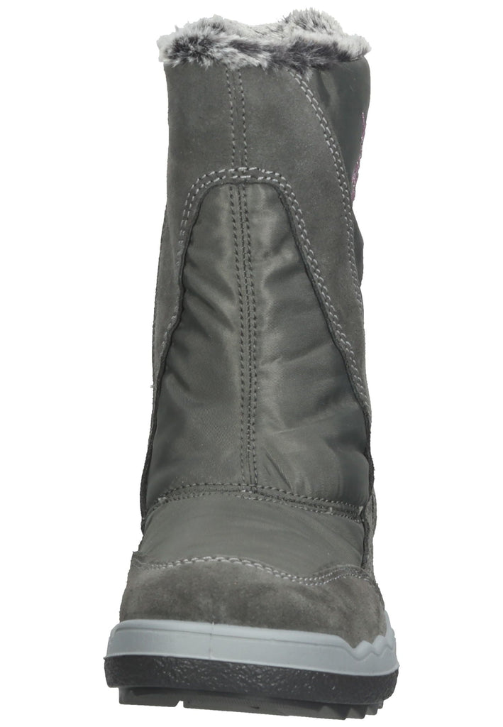 Primigi Stiefelette Leder Grau Warmfutter