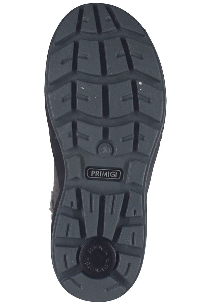 Primigi Stiefelette Leder Grau Warmfutter