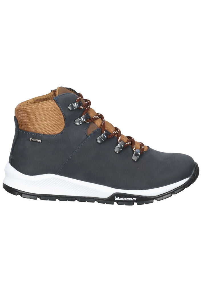 Primigi Stiefelette Leder/Textil Blau Warmfutter