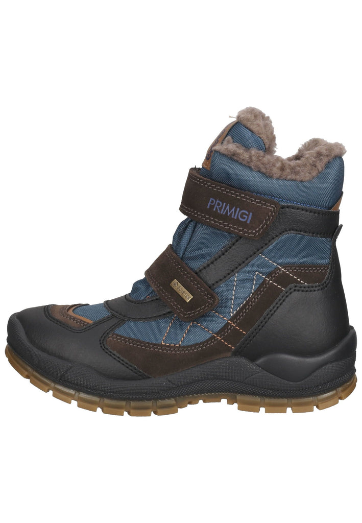 Primigi Stiefelette Leder/Textil Caffe Warmfutter
