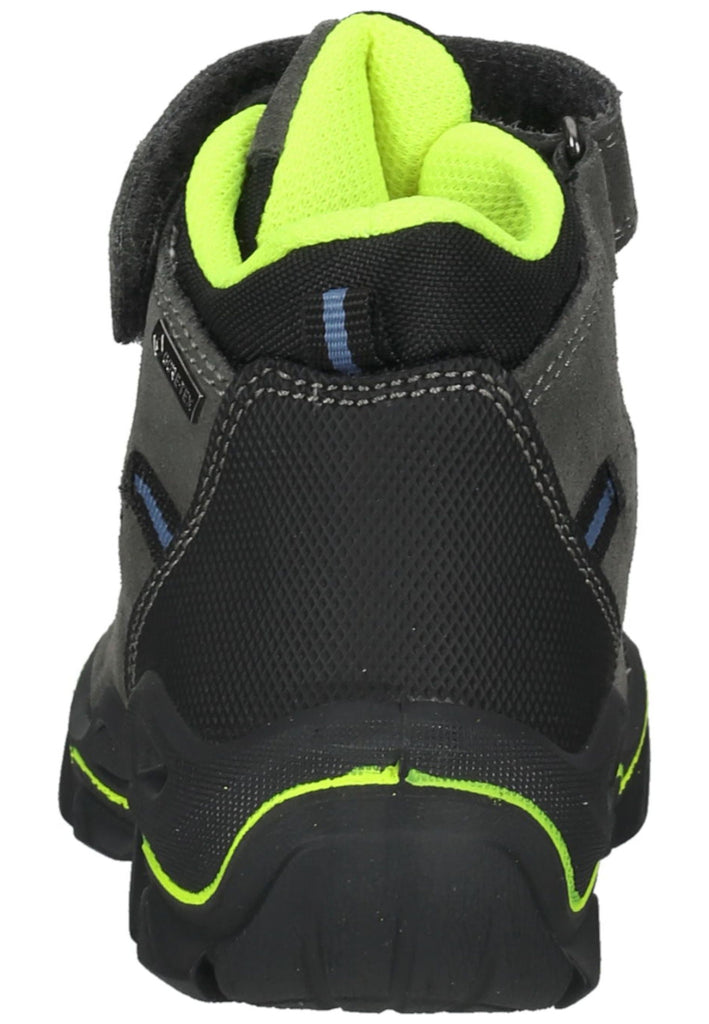 Primigi Stiefelette Leder/Textil Grau/Schwarz