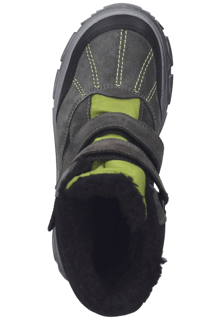 Primigi Stiefelette Leder/Textil Grau Warmfutter