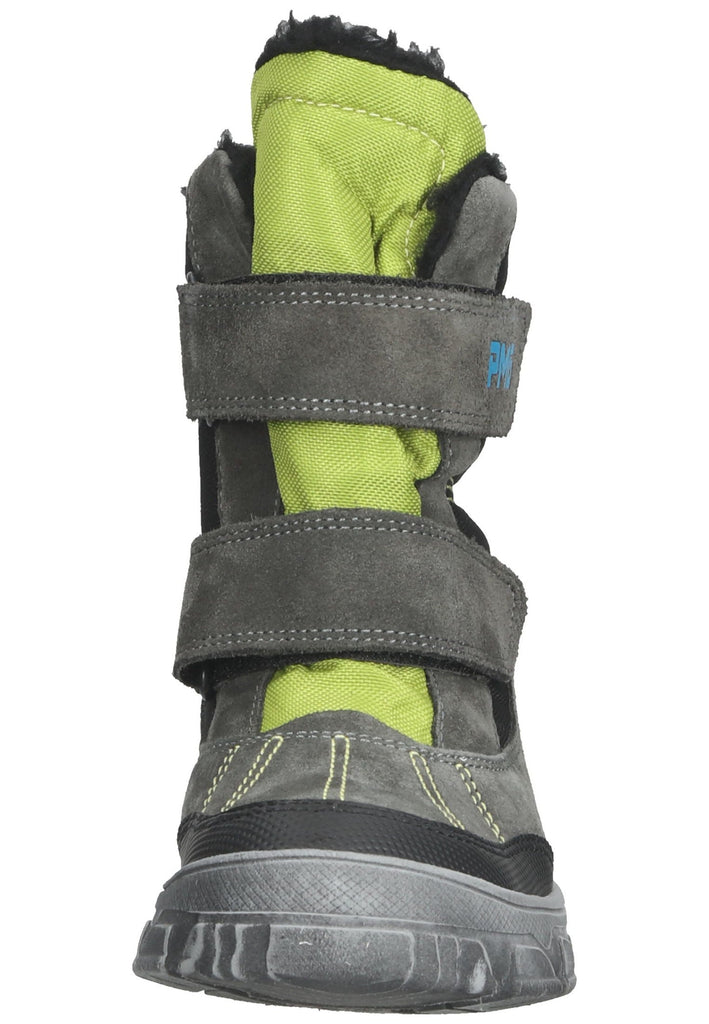 Primigi Stiefelette Leder/Textil Grau Warmfutter