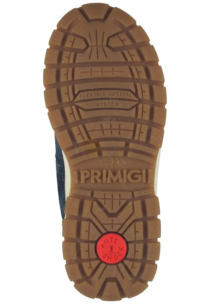 Primigi Stiefelette Leder/Textil Navy Warmfutter