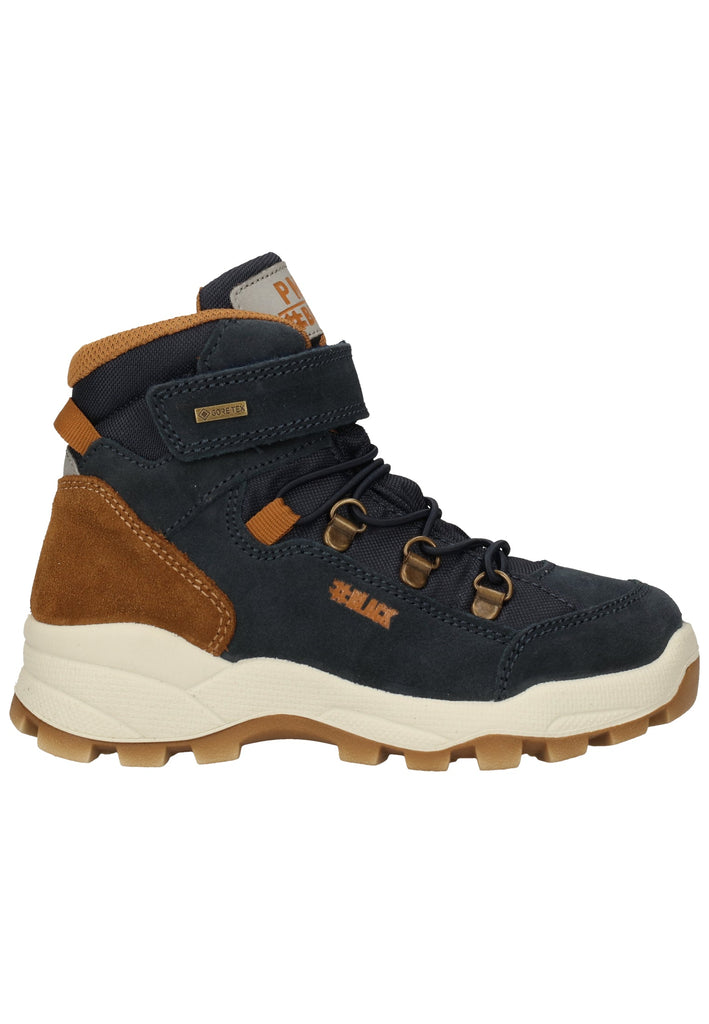 Primigi Stiefelette Leder/Textil Navy Warmfutter