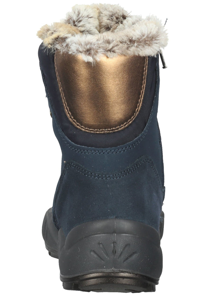 Primigi Stiefelette Lederimitat/Textil Navy Warmfutter