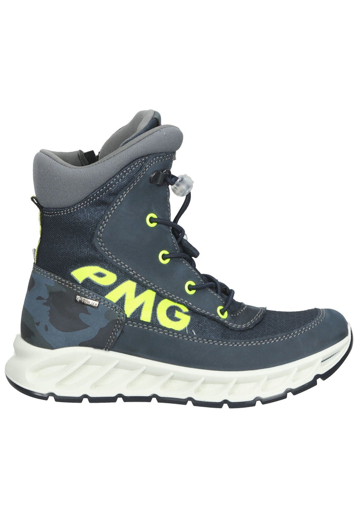 Primigi Stiefelette Nubukleder Blau Warmfutter