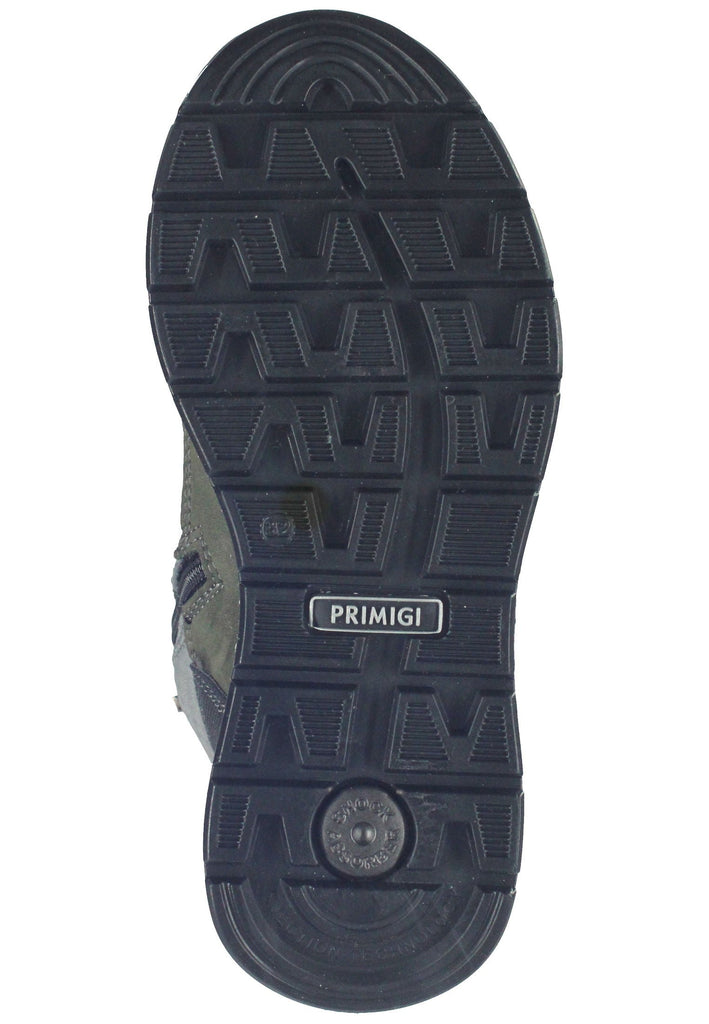 Primigi Stiefelette Nubukleder Dunkelgrau Warmfutter