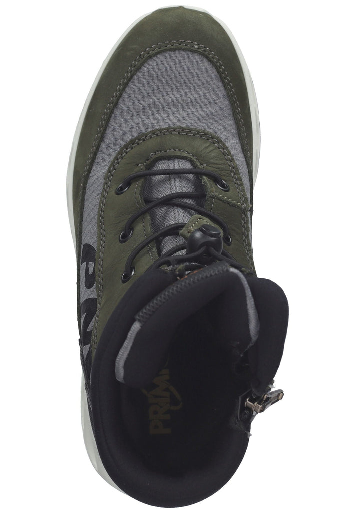 Primigi Stiefelette Nubukleder Dunkelgrau Warmfutter