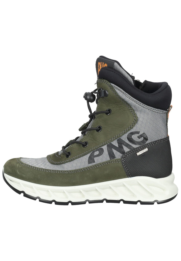 Primigi Stiefelette Nubukleder Dunkelgrau Warmfutter